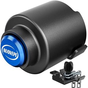 NUOVEPE Trailer Lock Fits 2 5/16 Inch Couplers, Secures Safety Chains Anti-Theft Ball Hitch Lock, Pry-Resistant & Heavy-Duty Trailer Hitch Locks for RV | Cargo | Boat | Dump Trailer (Blue)