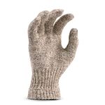 FOX RIVER Men's Mid Weight Ragg Glove, Brown Tweed, Medium