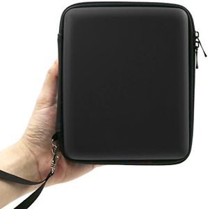 ADVcer 2DS Case, EVA Waterproof Hard Shield Protective Carrying Case with Hand Wrist Strap and Double Zipper for Nintendo 2DS (Black)