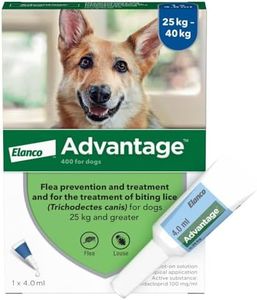 Advantage 400 Flea Spot On Treatment For Dogs 1 Pipette 4.0ml 25-40kg