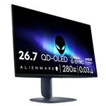 Alienware 27 Gaming Monitor - AW2725D, QHD (2560x1440), 280Hz, QD OLED, 0.03ms, NVIDIA G-SYNC Compatible, AMD FreeSync Premium Pro, HDR True Black 400, USB-C, DisplayPort, 2 HDMI, 3 Year Warranty