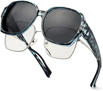 Face Shadow Over Glasses Sunglasses for Women Polarized UV Protection, Fit Over Glasses Sunglasses Lightweight