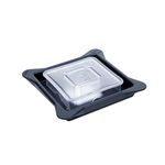 Blendtec Lid - Soft Vented Gripper Mix-in with Square Clear Plug