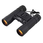 HETVIN Telescope HD Vision Binoculars 10000M High Power for Outdoor Travel Stargazing Concerts Sports Optical Vision Binocular Fixed Zoom (10X25)