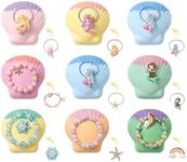 Bath Bombs with Toys Inside, 2026 New 9-Pack Bath Bomb Eggs with Jewelry, Bath Bombs with Surprise Inside, Easter Bath Bomb, Rainbow Bath Bomb, Bath Bomb Gifts (9, Standard)