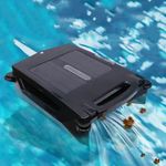 RoyceBee Robotic Solar Pool Skimmer Cleaner, Automatic Cordless Solar Powered Robot Cleaner with Dual Charging Modes 24/7 Cleaning for All Pools Smart Obstacle Avoidance