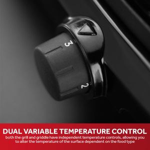 George Foreman Large Electric Grill – Black