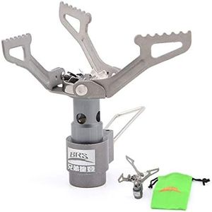 BRS Outdoor BRS-3000T Ultra-Light Titanium Alloy Miniature Portable Picnic Camping Gas Cooking Stove Portable Ultralight Burner 25gram