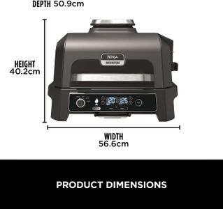 Ninja Woodfire Pro XL Grill & Smoker – Outdoor Electric BBQ