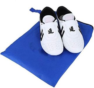 Keenso Taekwondo Shoes,for Sport Boxing Kung fu Taichi,Martial Arts Sneaker,Lightweight Shoes for Men and Women with Blue Storage Bag(40) Taekwondo