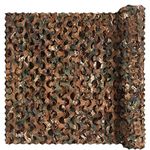 Camo Netting, Bulk Roll Camouflage Netting US Woodland Digital 5 X 6.56 ft, Military Hunting Mesh Nets Free Cutting for Hunting Blind Sunshade Shooting Theme Party Decoration