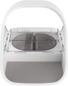 SureFeed Microchip Pet Feeder – Automatic Food Dispenser, White