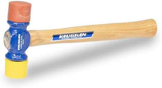 Vaughan SF12 12-Ounce Soft-Face Hammer, 1 3/8-Inch Face Diameter, 12 1/2-Inch Long.