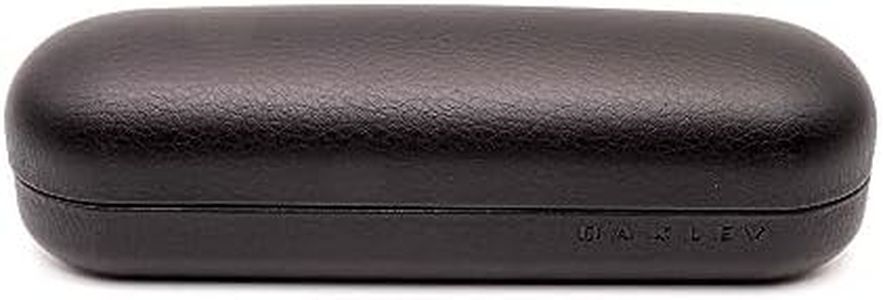 Oakley Black Eyeglass Case + Bundle with eSHADES Luxury Eyewear Kit, Black, One size