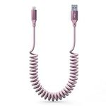 Coiled Lightning Cable Apple Carpla