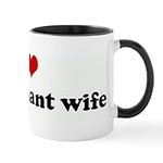 CafePress I Love My Pregnant Wife M