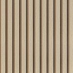 Arthome Wood Slat Wallpaper Self-Adhesive Removable Peel and Stick Wallpaper 17''x 393'' Vinyl Decorative Wood Stripe Grain Paper Natural Wooden Grating for Furniture Easy to Clean(Brown)