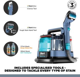 Shark StainStriker Spot Cleaner – Portable Carpet & Upholstery Cleaner