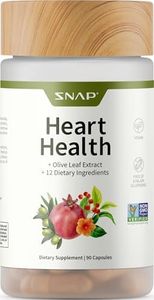 Snap Supplements Heart Health Supplements and Blood Circulation Supplements, 90 Capsules