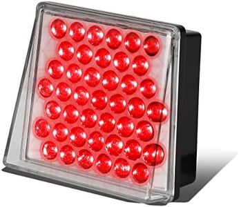 80mm W X 70mm H Universal Square 43 Bright Red LED Rear Tail Third 3RD Brake Lights
