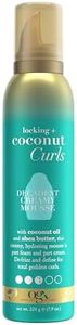 OGX Locking + Coconut Curls Decadent Creamy Mousse, 7.9 Ounce