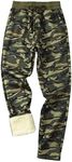 Gihuo Men's Winter Fleece Pants She