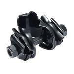 Teyssor Bicycle Seat Clamp Bike Seat Adapter for Standard Rail Saddles, Black