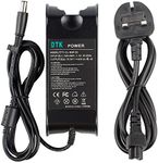 DTK 19.5V 4.62A 90w Laptop Charger for Dell Notebook Computer PC Power Cord Supply Lead AC Adapter Inspiron Latitude Precision Studio XPS Vostro Connector:7.4 x 5.0mm