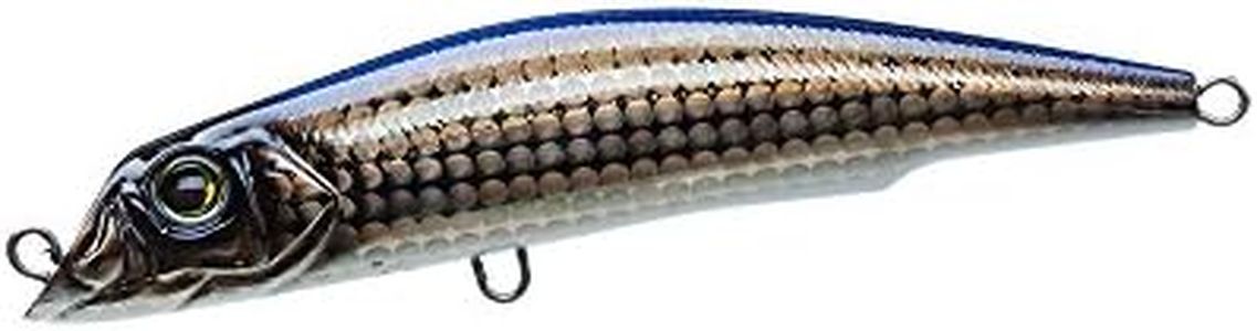 Yo-Zuri Mag Darter Floating Diver Lure, Ghost Black, 5-Inch