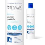 Sea Magik - Salicylic Acid Shampoo, Scalp & Psoriasis Treatment, Anti Dandruff, Antibacterial Folliculitis Shampoo with Piroctone Olamine & Minerals - Organic, Vegan and Cruelty Free (300ml)