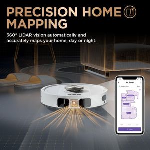 Shark PowerDetect Robot Vacuum Mop – White