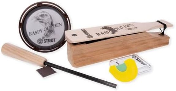 Hunters Specialties Raspy Old Hen Combo Kit - Turkey Game Calls Combo Pack - Wide Range of Turkey Sounds