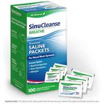 Sinu Cleanse Saline Nasal Care Refills, 100 Count