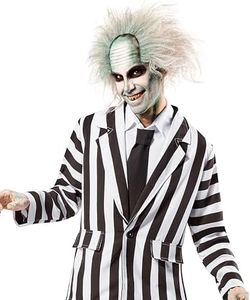 Rubie's Men's Beetlejuice Wig White