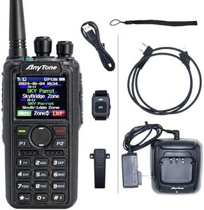 AnyTone AT-D878UVII Plus – Dual Band DMR/Analog 7W VHF, 6W UHF Handheld Radio w/FREE $97 Training Course – Bluetooth PTT, Digital/Analog APRS RX & TX - 500K Contacts Plus Great Support from BridgeCom!