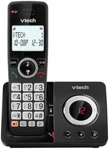 VTech EA5050 DECT Cordless Phone with Answering Machine,Nuisance Call Blocker, Volume Booster, Easy-to-Read Backlit Display, 18 Hours Talk-time, Handsfree Speakerphone, Single Handset
