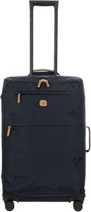 Bric's X-Bag Large Spinner with Frame - 27 Inch - Suitcases with Wheels - Checked Luggage, Ocean Blue, 27 Inch