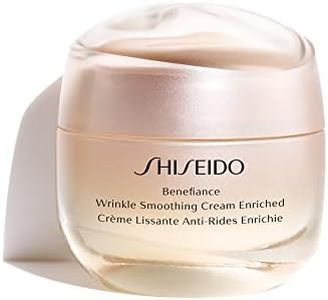 Shiseido Benefiance Wrinkle Smoothing Cream Enriched - 50 mL - Anti-Aging Moisturizer for Dry to Very Dry Skin - Visibly Corrects Wrinkles & Intensely Hydrates - Non-Comedogenic