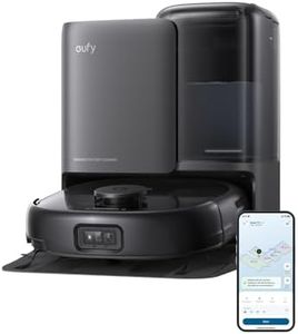 eufy Saug- und Wischroboter E25 Omni, HydroJet System mit selbstreinigender Wischrolle, 20.000Pa Saugkraft, Anti-Verheddern-Bürsten, Ecken- & Kantenreinigung,All-in-One-Station (Generalüberholt)