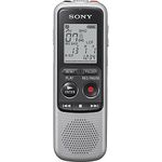 Sony ICD-BX140 Digital Mono HVXC/MP3 Voice Recorder with 4 GB Built-In Memory, Silver