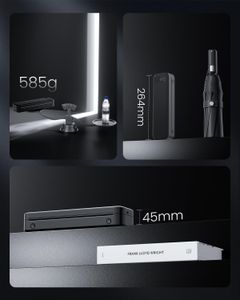 Portable A4 Thermal Printer – Compact Wireless, Black