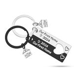 2024 New Home Gifts New Home Keychain Set Our First Home Gifts for Husband Wife Housewarming Gifts New Home Moving In Gift for Couple Sweet Home Gifts for New House New Home Owner Gift for Girlfriend