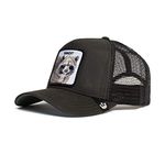 Goorin Bros. The Farm Unisex Original Adjustable Snapback Trucker Hat, Black (The Bandit), One Size