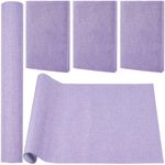 CRASPIRE 130 x 30cm Linen Book Cloth Lilac for Books Binding Fabric Surface Paper Backed Bookcover Densely Woven Cloth Books Album Scrapbooking Archival Covering Protector Bookbinding Supplies