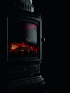 Calor Provence 3kW Portable Flueless Gas Stove Heater – Matt Black