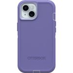 OtterBox iPhone 15, iPhone 14, and iPhone 13 Defender Series Case - Mountain Majesty (Purple), screenless, Rugged & Durable, with Port Protection, Includes Holster Clip Kickstand