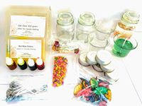 iKalaa Gel Wax Candle Making Kit (Medium), Transparent