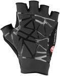 Castelli Men’s Iron Race Glove, Fingerless Padded Cycling Bike Gloves, Road Cycling & Bicycling Racing - Black - Large