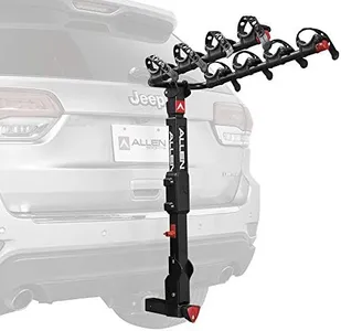 Allen Sports Premier Locking Quick Release 4-Bike Carrier for 2 in. Hitch, Black