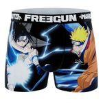 FREEGUN Naruto Classic Men's Boxer Shorts, Sasuke Vs Naruto, XL